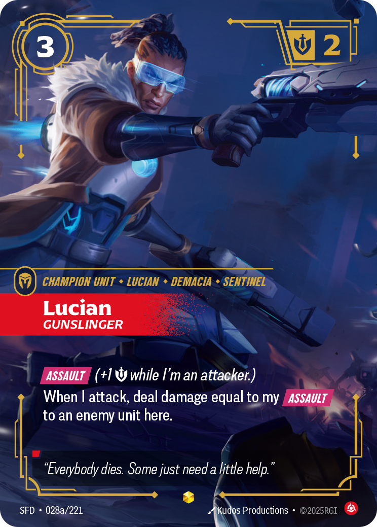Lucian - Gunslinger (Alternate Art)