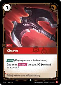 Cleave