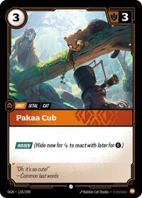 Pakaa Cub