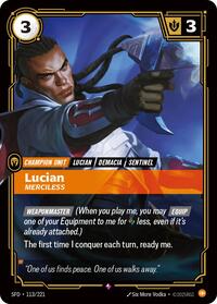Lucian - Merciless