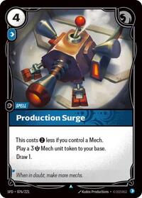 Production Surge