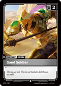 Sand Soldier // Buff