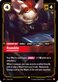 Rumble - Hotheaded (Alternate Art)