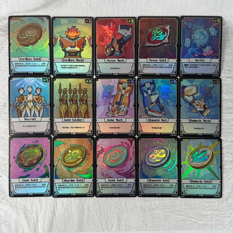 Riftbound Stained Glass Token Pack